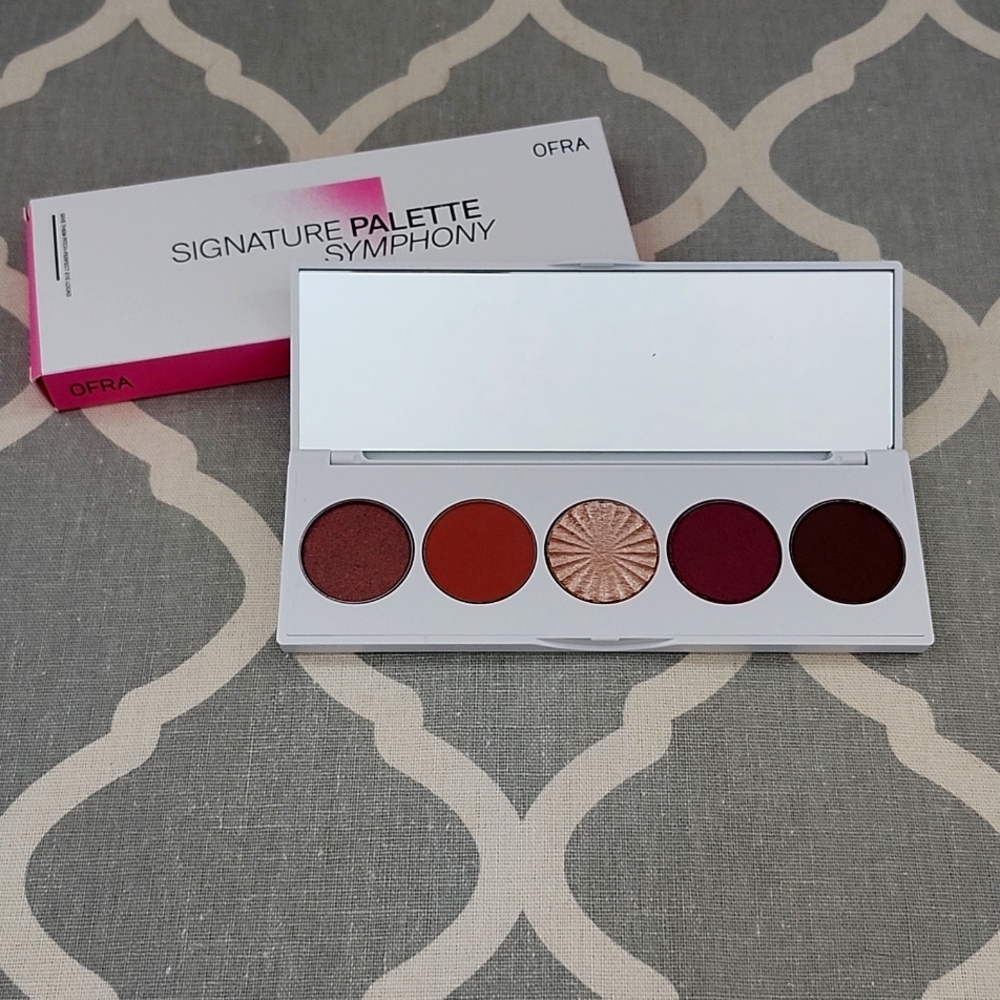 OFRA Signature Palette Symphony - Copper, Rust, Champagne, Burgundy, Brown